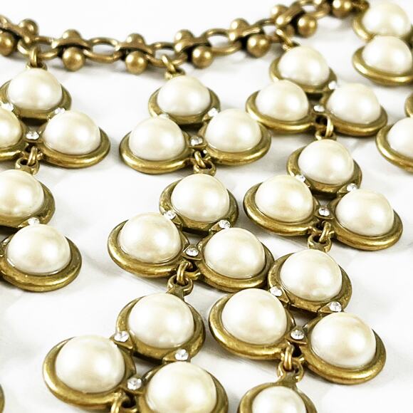 Stella & Dot Daliah Bib Statement Necklace - Picture 7 of 8